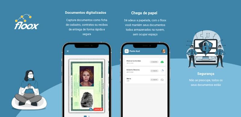 App Floox - Plataforma de Gestão de Documentos