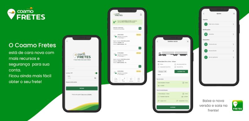 APP Coamo Frete - Sistema de Gerenciamento de Frotas