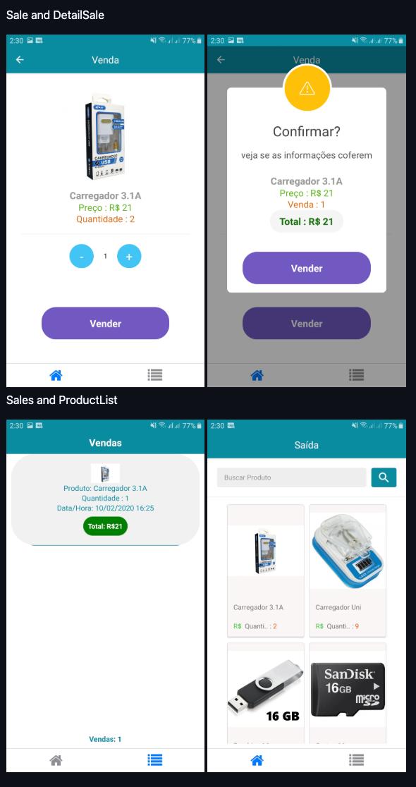 Sistema de Estoque - App Mobile e Web